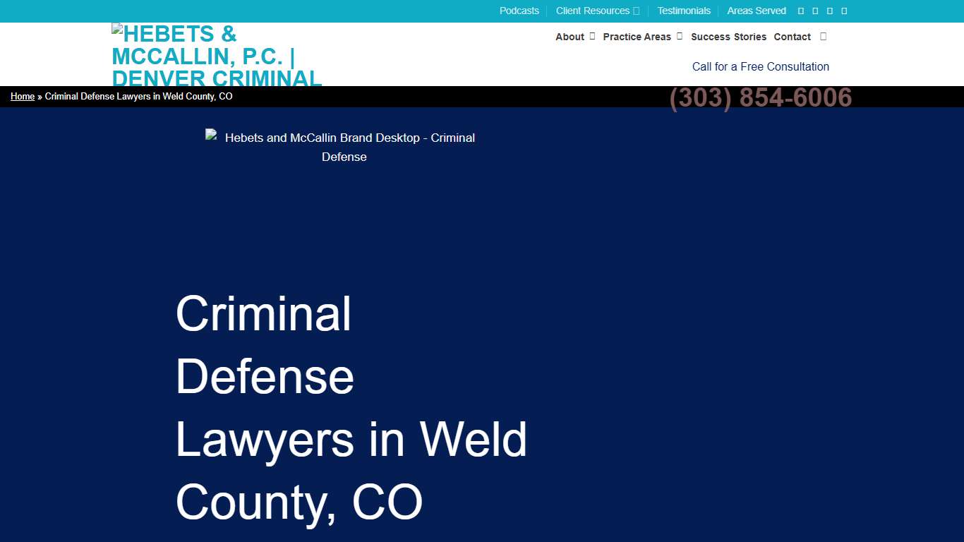 Weld County, CO County Criminal Defense Lawyers